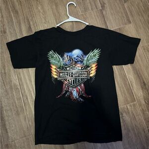Harley-Davidson Black Cotton Tee